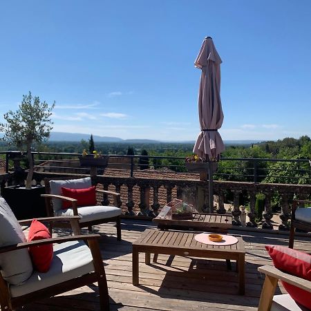 Un Soir Sous Les Etoiles Bed & Breakfast Chateauneuf-de-Gadagne Exterior photo