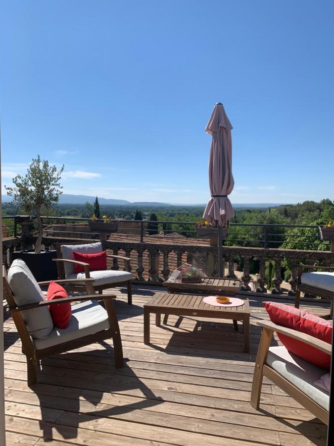Un Soir Sous Les Etoiles Bed & Breakfast Chateauneuf-de-Gadagne Exterior photo